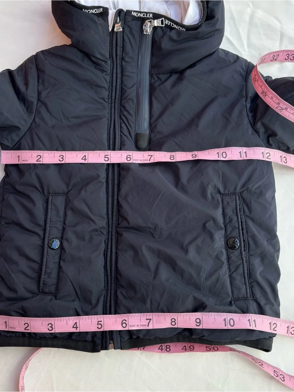 Authentic Moncler infant Black Baby jacket New Without Tags 3